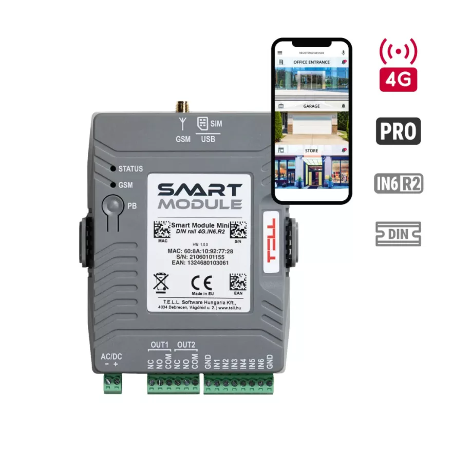 Smart Module MINI DIN rail